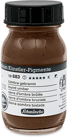 Schmincke feinste Künstler-Pigmente, Umbra gebrannt - 100 ml