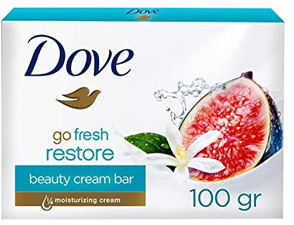 Dove GO FRESH RESTORE BEAUTY CREAM BAR - 100G, (Pack of 1)