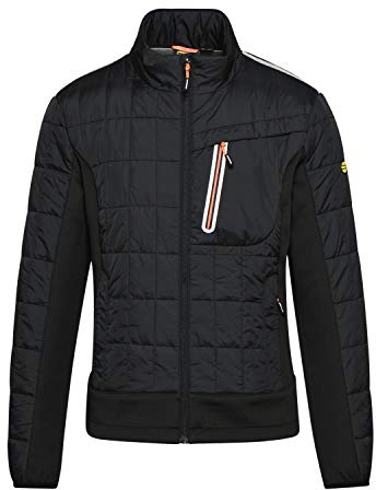 Utility Diadora, Abbigliamento da Lavoro, LIGHT PADDED JACKET TECH, colore BLACK, taglia L