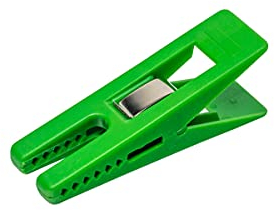 DIYexpert® 24 Pinces à Linge Storm - 70 x 20 mm - Pinces Multi-usages - Fabriquées en Allemagne - Vert