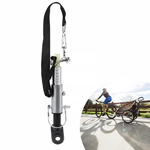 EXLECO 45° Acopladores de Remolque de Bicicleta Dupla protecção, Bicicletas Enganche para Remolque Bicicleta, Conector de Remolque de Bicicleta, para Mascotas, Niños