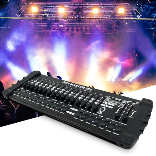 SHEHDS DMX Controller DMX384 DJ Controller LED Digital Display DMX Console DJ Equipment Stage Light Controller