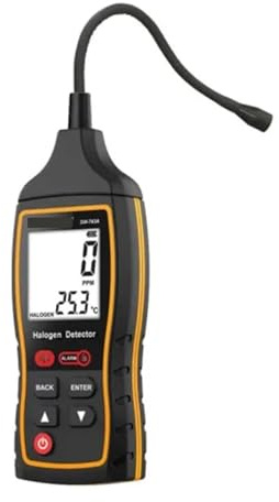 Detector de Gases, Detector de Gas de 0 a 1000 ppm con retroiluminación LCD, Resistente al Agua, for múltiples s de Aire Acondicionado y refriración