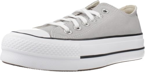 Converse Chuck Taylor All Star Lift - Scarpe stringate da donna, grigio medio, 39 EU