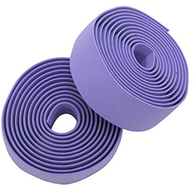 Planet Bike Comfort Cork Handlebar Tape Set (Purple)