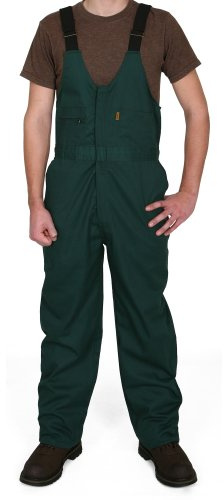 Five Rock Twill Unlined Bib Overalls in Spruce MD