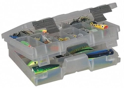 Plano Guide Series Two-Tiered StowAway 3600 Double Sided Tackle Box Scatola per la conservazione dell'attrezzatura da pesca, borsa, ottima per conservare esche, esche morbide e altri attrezzi da pesca