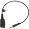 Jabra - Cable alargador Recto de 3.5 mm, desconexión rápida
