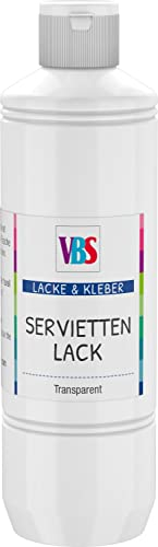 Serviettenlack Serviettenkleber, glänzend versch. Größen 500 ml
