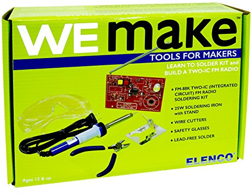 WEmake FM Radio STEM DIY Soldering Kit with Tools