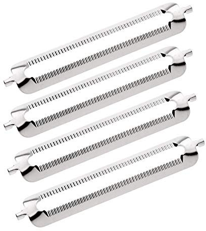 TURBO PRODUKTE Set de 4 Lames de Rechange Originales pour Économe Turbo et Économes d'Autres Marques | Acier Inoxydable Robuste | 7 cm Largeur