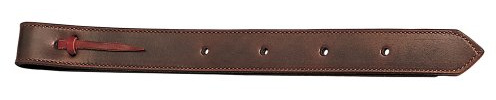 Weaver Leather Doubled and Stitched Skirting Leather Off Billet, 1 3/4 x 39-Inch, Dark Chocolate