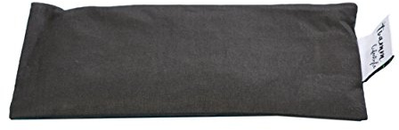 Coussin pour les yeux Tvamm Lifestyle avec rembourrage lin et lavande - 100 % coton - 23 x 11 cm, TL EP01, noir