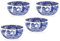 Spode Bleu italienne DIP bols de 4,25 pouces Jeu de 4