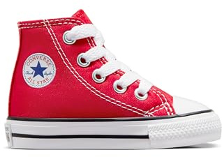 Converse Chuck Taylor All Star Core Hi Zapatillas de tela, Unisex - Infantil, Rojo, 23