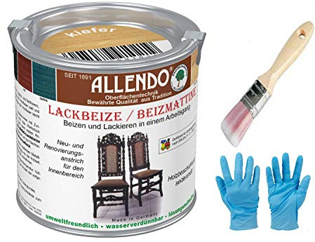 Lackbeize Holzton inkl. Pinsel (375 ml palisander)