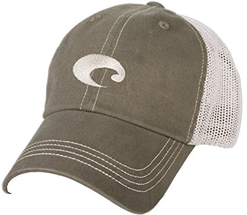 Costa Del Mar Trucker Hat, Moss + Stone, One Size US