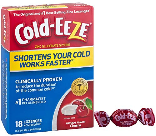Cold-EEZE Cold Remedy Lozenges Cherry, 18 Count
