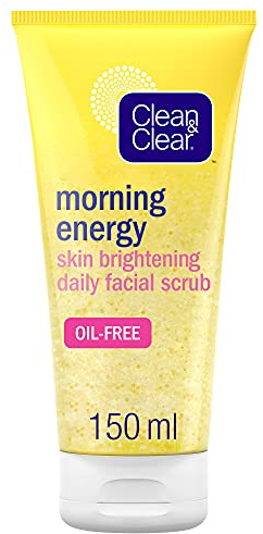Clean & Clear Morning Energy Gesichtspeeling zur Aufhellung, 150 ml