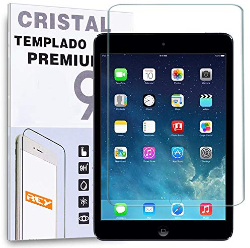 REY Protector de Pantalla para iPad Mini 1, 2, 3, 4 y 5, Cristal Vidrio Templado Premium