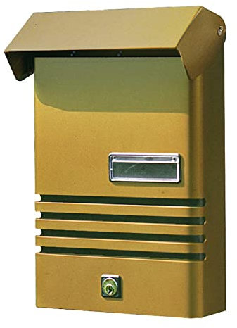 Cassetta postale all. bronz. est. c/tettoxe 300x200x60