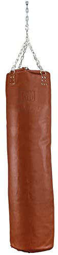 KWON Boxsack Leder, 150 cm, ungefüllt in braun