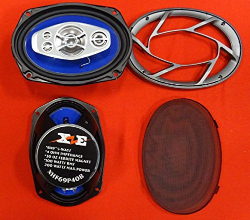 Enceintes pour voiture elitiche 6 x 9 pouces Puissance 200 W Art.P40b