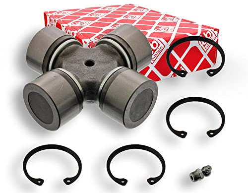 febi bilstein 18818 Kreuzgelenk für Gelenkwelle, mit Schmiernippel, 1 Stück