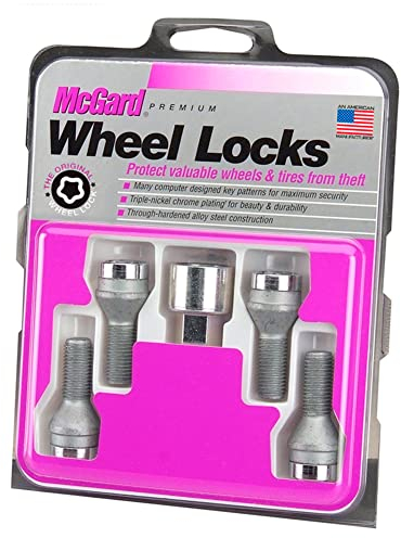 27204SU Wheel Lock Bolts SU M12 x 1,5, cone seat, shaft length 22,1 mm, Overall length 46,1 mm, Hex, silver