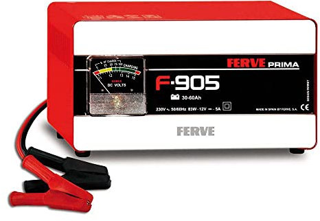 Ferve - Battery Charger Prima 30 60Ah 5A F905, Color 0