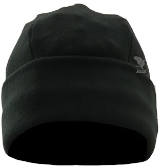 OUTLET MILITARY Cappello Tondo in Pile Antipilling Nero