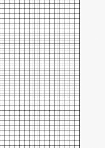 Kanzleibogen/Klausurbögen - kariert mit Rand/Lin. 26 - A4 / 21,0 x 29,7 cm - 250 Bögen