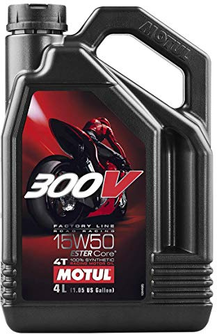 MOTUL Olio moto 15 W50 4T Syn 300 V FL Road Racing 4L 104129 3374650247670