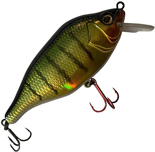 Fox Rage Hitcher SR Crank & Troll Wobbler schwimmend 12cm 55g - Crankbait für Hechte & Zander, Hechtwobbler zum Jerkbaitangeln, Hechtköder