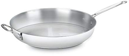 Cuisinart 722-36H Chef's Classic 14-Inch Helper Handle Skillet, Stainless Steel