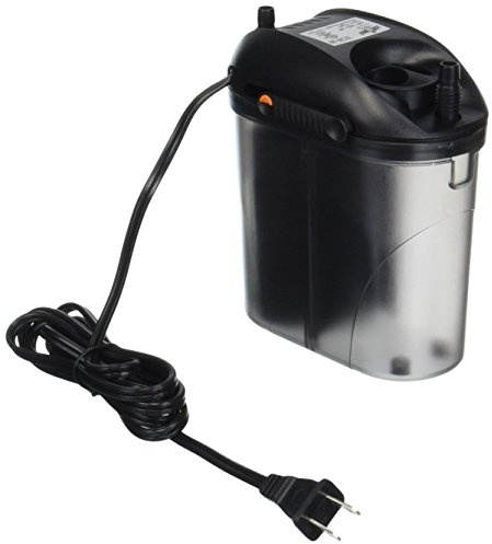Zoo Med Nano 10 External Canister Filter, up to 10 Gallons,Black