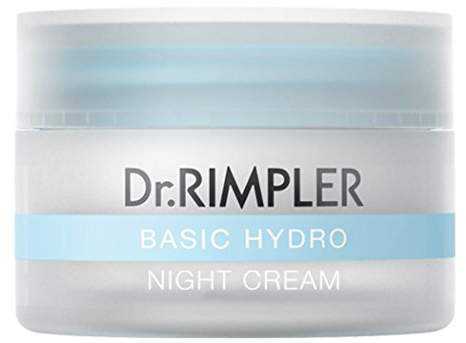Dr. Rimpler Nachtcreme Hydro Night I intensive Pflege für die Nacht I Stärkt die Haut und spendet Feuchtigkeit die ganze Nacht, vegan, 50ml