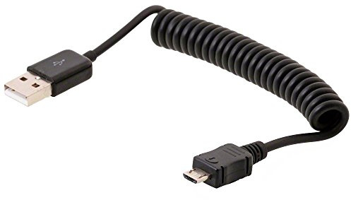 Delock USB 2.0 Typ A Micro B Spiralkabel (bis 60cm)