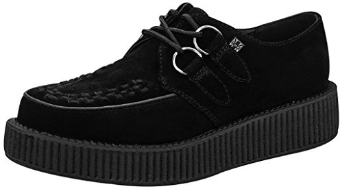 T.U.K. Viva Lo Sole Creeper, Sneakers Basses mixte adulte, Noir (Black), 36 EU (3 UK)