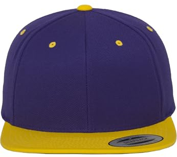 Flexfit Classic Snapback 2-Tone -One Size Cap, Erwachsenen Mütze (Kappe für Herren und Damen) Schirmmütze verstellbar - in diversen Farben