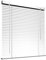 Victoria M. Aluminium Jalousie, 40 x 130 cm, weiß, Jalousie ohne Bohren, inkl. Klemmclips