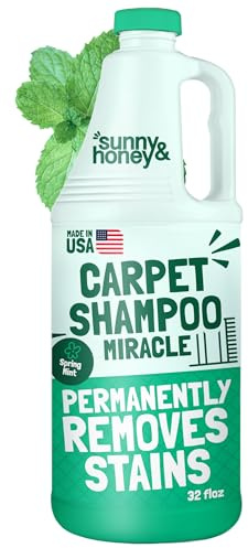 Carpet Miracle, la mejor solución de detergente para limpieza alfombras. uso en máquinas, elimina las manchas profundas y cuenta con una fórmula desodorizante. Es perfecto tapicería coches Olor muy