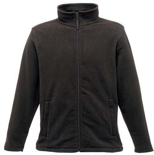 Regatta Vollreißverschluss-Microfleece-Jacke für Herren XXXX-Large Schwarz