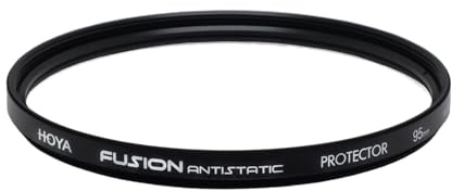 Hoya 95 mm fusion antistatiskt skyddsfilter för kamera svart