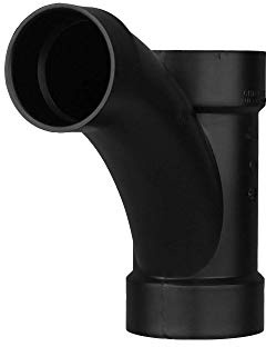 CHARLOTTE PIPE 4X4X3 DWV Comb WYE & 1/8 Bend ONE Piece DWV (Drain, Waste and Vent) (1 Unit Piece)