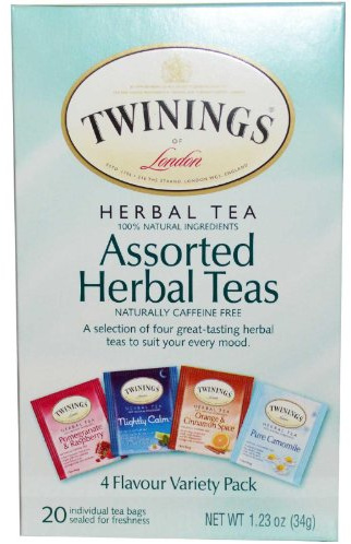 Twinings Assorted Herbal Tea, 20 ct