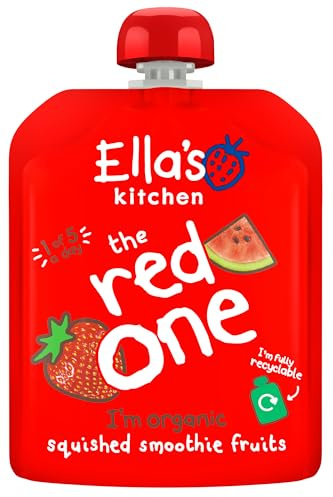 Ella's Kitchen The Red One Organic Smoothie Fruits Multipack 5 x 90 g