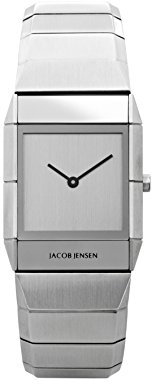 JACOB JENSEN Unisex-Armbanduhr JACOB JENSEN SAPPHIRE Analog Quarz Edelstahl 562