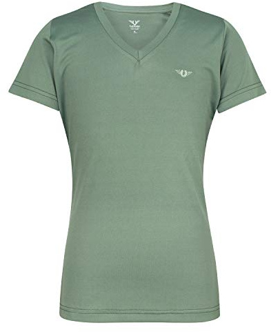 TuffRider Children's Taylor Tee Short Sleeve T-Shirt - Duck Green - M