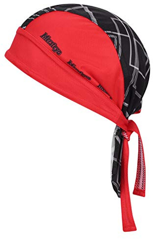 IBLUELOVER Bandana de Cyclisme Homme Femme Bandeau de Sport Séchage Rapide Respirante Chapeau Pirate Casquette Protège Tête Foulard Calotte sous Casque Eté Bonnet de Vélo Moto Running Couvre-Chef